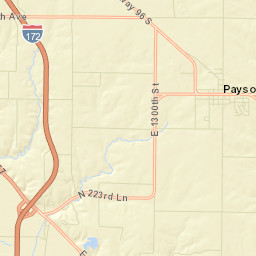 Payson Street Map