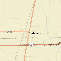 Chrisman Street Map
