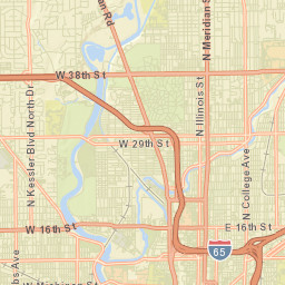 Marion County Street Map