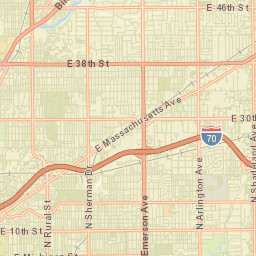 Warren Park Street Map