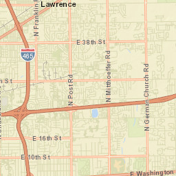 Lawrence Street Map
