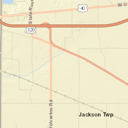 New Westville Ohio Street Map