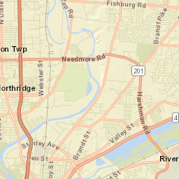 Hooks Corner Ohio Street Map