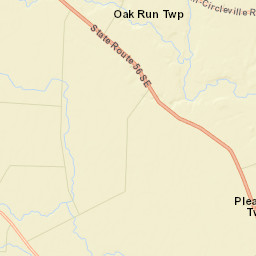 Chrisman Ohio Street Map