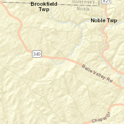 Hiramsburg Ohio Street Map