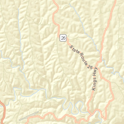 Ozark Ohio Street Map