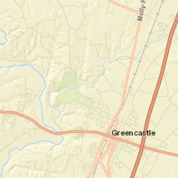 Greencastle Street Map