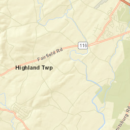 256-374 Knoxlyn-Orrtanna Road, Gettysburg Street Map