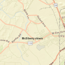 Pennville Street Map