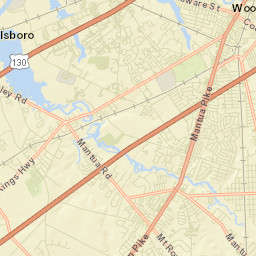 Oak Valley Street Map