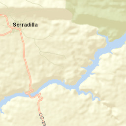 Serradilla Street Map