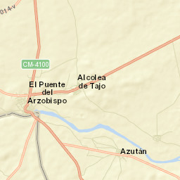 Alcolea de Tajo Street Map