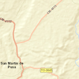 San Martín de Pusa Street Map
