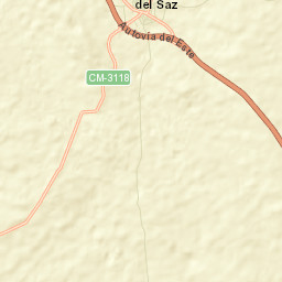 Villares del Saz Street Map