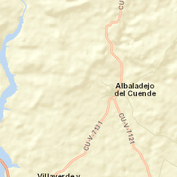 Albaladejo del Cuende Street Map