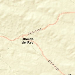 Olmeda del Rey Street Map