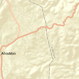 Alcublas Street Map