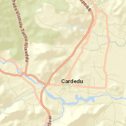 Cardedu Street Map