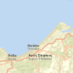 Acharávi Street Map