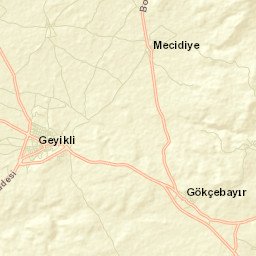 Geyikli Street Map