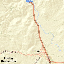 Ezine Street Map