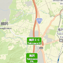 Takizawa-shi Street Map