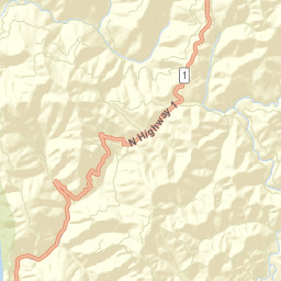 Hales Grove California Street Map