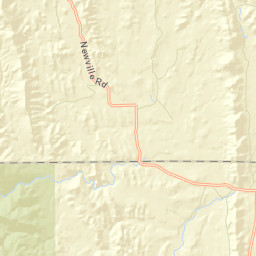 Newville California Street Map