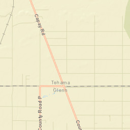 Capay California Street Map