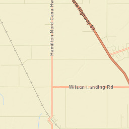 Nord California Street Map