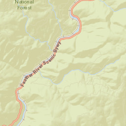 Mayaro California Street Map