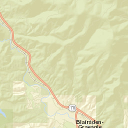 Two Rivers California Street Map