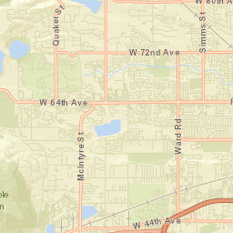 4600-4648 Isabell Dr Golden CO Street Map