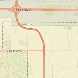 21454-21464 55th Ave Denver CO Street Map