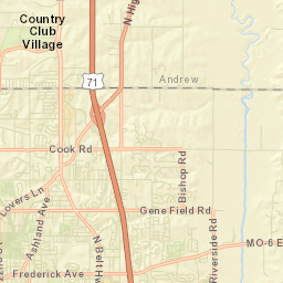 2759-2799 Northeast Riverside Road, St. Joseph, MO Street Map