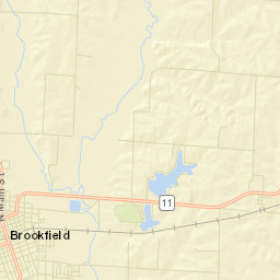 Brookfield Street Map