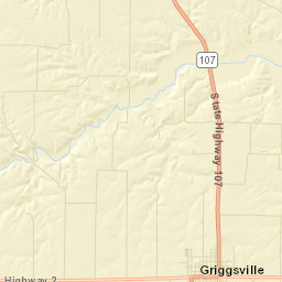 Griggsville Street Map