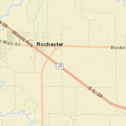 Burberry Lane, Rochester, IL 62563, USA Street Map