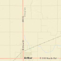Arthur Street Map