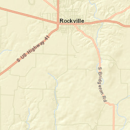 Parke County Street Map