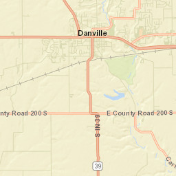 Danville Street Map