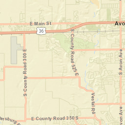 Avon Street Map