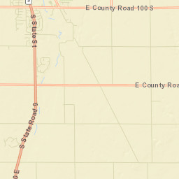 1153-1251 S Morristown Pike Greenfield IN Street Map