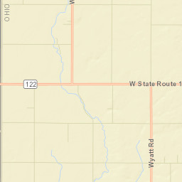 West Florence Ohio Street Map
