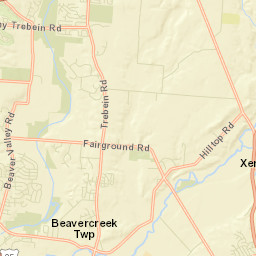 Oldtown Ohio Street Map