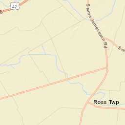 Grape Grove Ohio Street Map