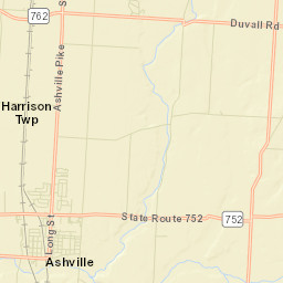 Saint Paul Ohio Street Map