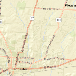 Wacker Heights Ohio Street Map