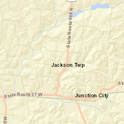 Junction City Ohio Street Map