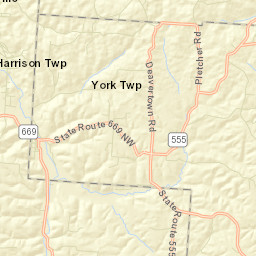 Tropic Ohio Street Map